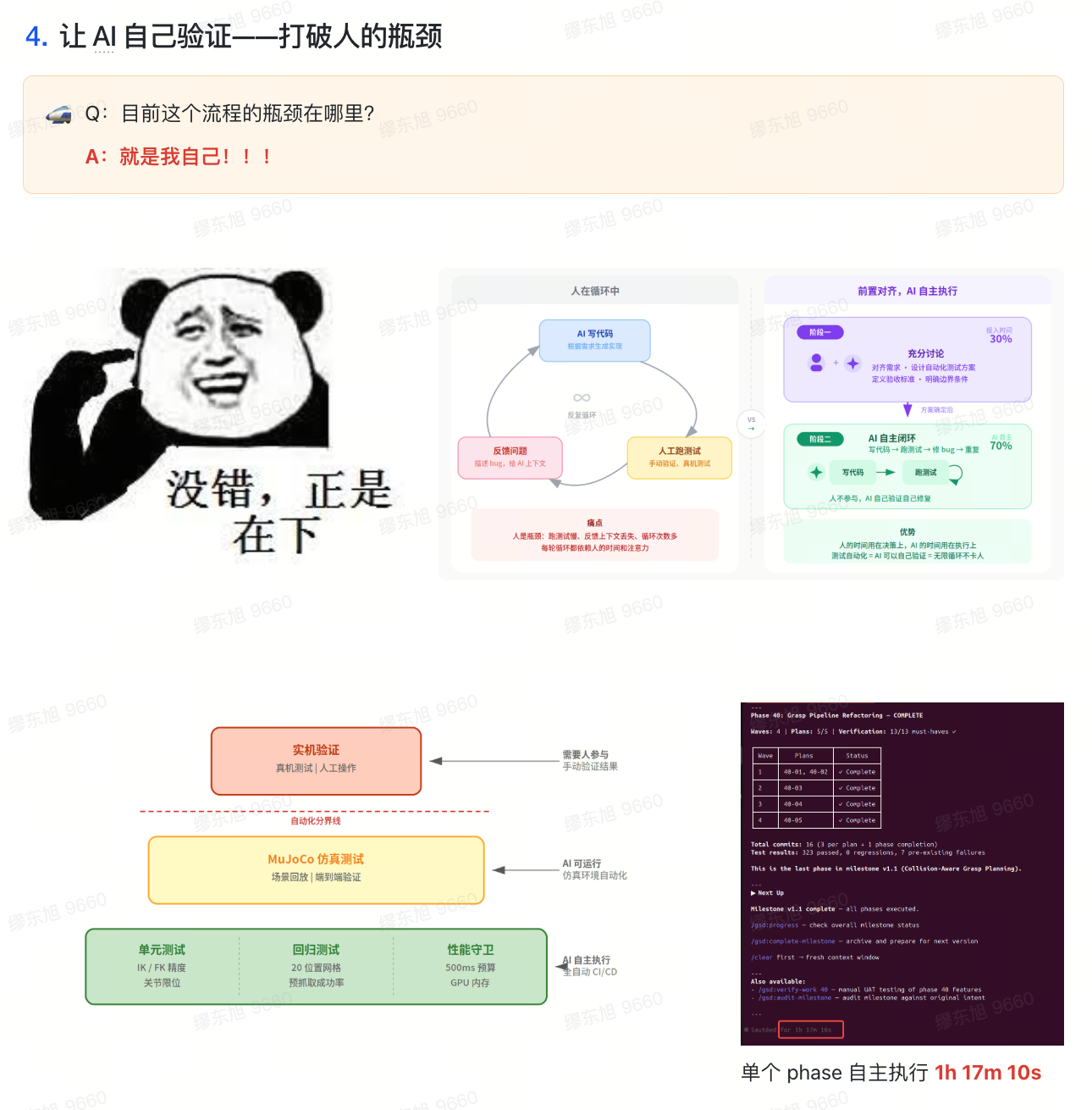 两个月前内部分享最后一页：让 AI 自己验证
