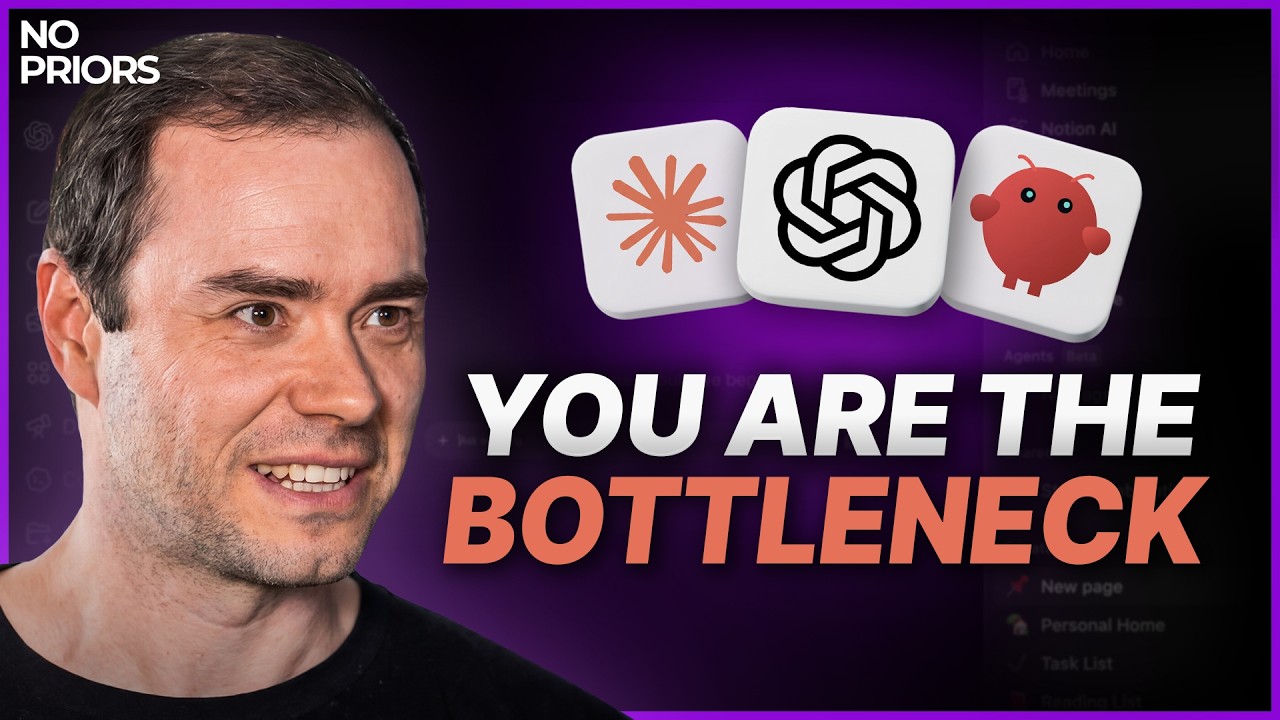Karpathy on No Priors: 'YOU ARE THE BOTTLENECK'