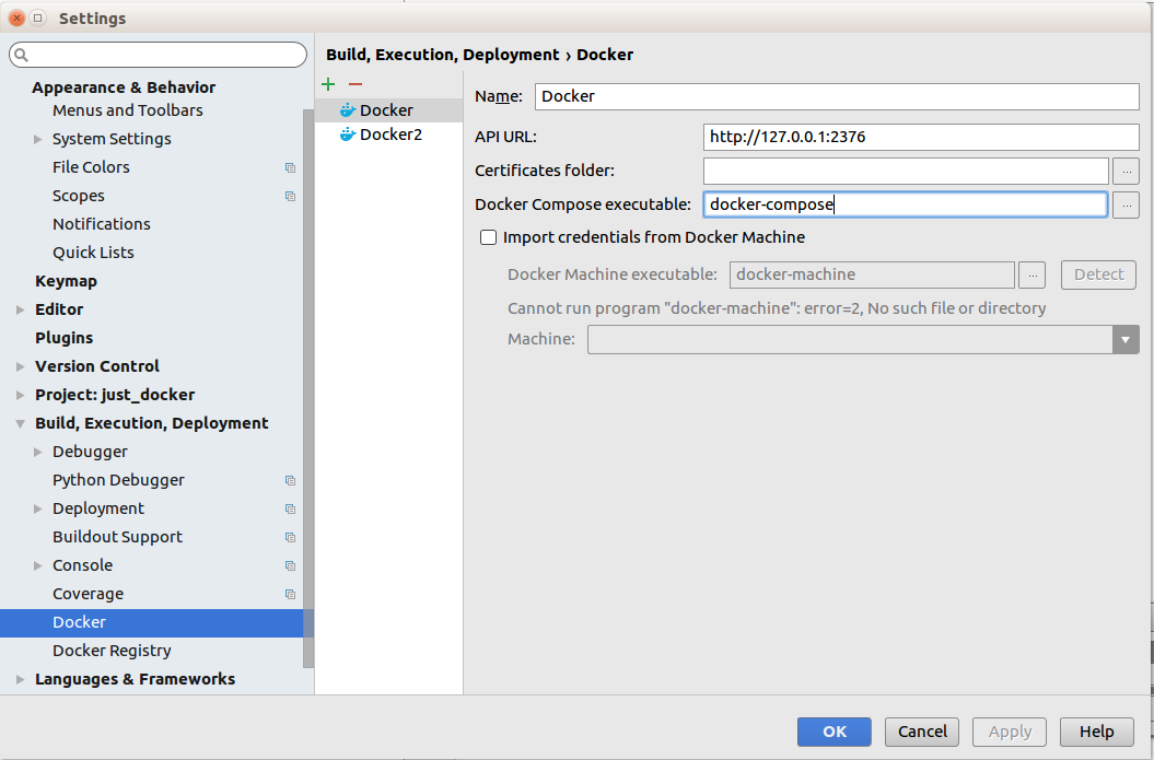 Figure 1: add_docker_linux screenshot